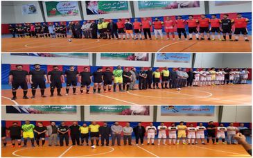 گرامیداشت روز جهانی تالاب‌ها با میزبانی مجتمع سنگ‌آهن سنگان در مسابقات فوتسال چهارجانبه