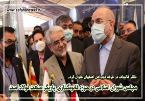 مجلس شورای اسلامی در حوزه قانونگذاری، یاریگر صنعت فولاد است
