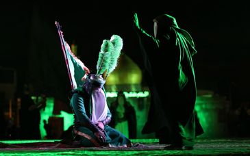 شکوه ارادت و دلدادگی در شب اربعین سرور و سالار شهیدان؛ مراسم نذر حسینی فولاد خوزستان برگزار شد