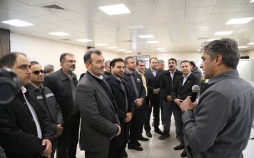 بازدید دکتر مسعود سمیعی نژاد، رئیس هیات عامل ایمیدرو و هیات همراه از شرکت گهر انرژی سیرجان، طرح احداث تولید ورق گرم پیوسته شرکت توسعه آهن و فولاد گل گهر و نیز معادن یک و سه گل گهر