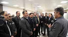 بازدید دکتر مسعود سمیعی نژاد، رئیس هیات عامل ایمیدرو و هیات همراه از شرکت گهر انرژی سیرجان، طرح احداث تولید ورق گرم پیوسته شرکت توسعه آهن و فولاد گل گهر و نیز معادن یک و سه گل گهر