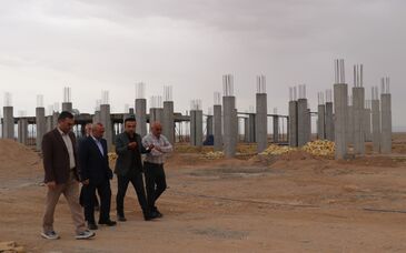  بازدید مهندس پیرحسینلو از تعاونی مسکن کارگران آلومینای جاجرم