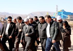 افتتاح اولین تصفیه خانه پساب صنعتی طرح های فولادی استانی در مجتمع فولاد غدیر نی ریز