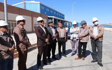 بازدید زارع از کارخانه شمش آلومینیوم جاجرم 