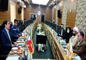  دیدار رییس دانشگاه علمی کاربردی استان خوزستان با قائم مقام مدیرعامل فولاد خوزستان