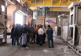 بازدید علمی اساتید شیمی استان خراسان شمالی از مجموعه صنعتی شرکت آلومینای ایران