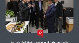 بازدید مدیرعامل گروه فولاد مبارکه از شرکت ایریسا