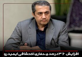 افزایش 36 درصدی حفاری اکتشافی ایمیدرو در نیمه نخست