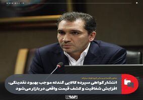 انتشار گواهی سپرده کالایی گندله موجب بهبود نقدینگی، افزایش شفافیت و کشف قیمت واقعی در بازار می‌شود