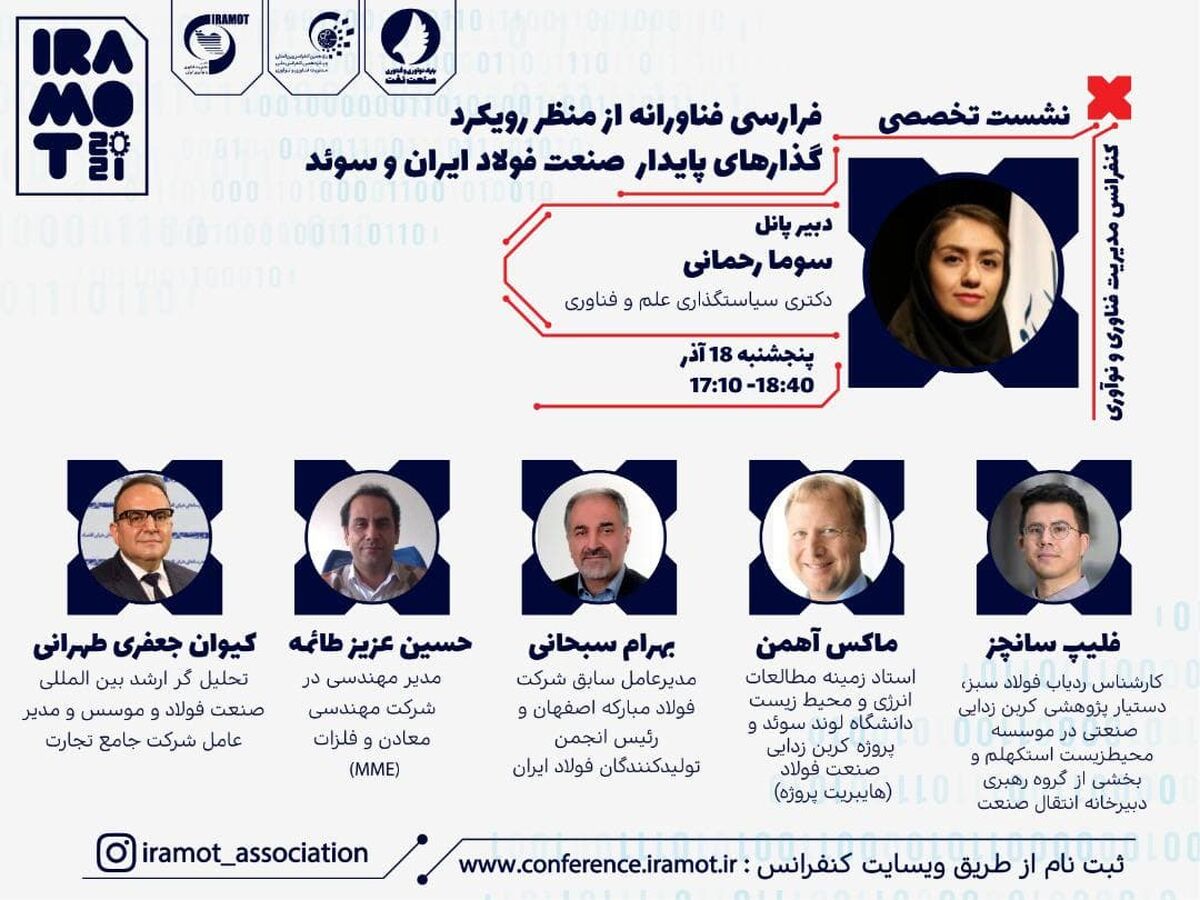 نشست تخصصی صنعت فولاد ایران و سوئد