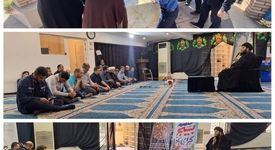 برگزاری مراسم گرامی‌داشت هفته بسیج و ایام شهادت حضرت زهرا (س) در شرکت فولاد اکسین خوزستان