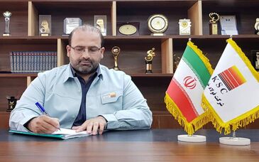  پیام تبریک مدیرعامل فولاد خوزستان در مورد تولید اولین محصول آهن اسفنجی کارخانه در آستانه افتتاح زمزم ۳