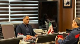 دیدار مدیرعامل شرکت فولاد اکسین خوزستان با شهردار منطقه ۸ اهواز
