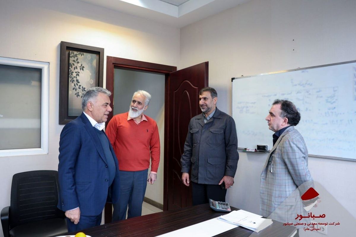 صبانور به روایت همدلی؛ داریوش اسماعیلی از واحدهای مختلف شرکت بازدید کرد