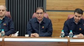 جلسه کمیته عالی HSE شرکت فولاد خوزستان