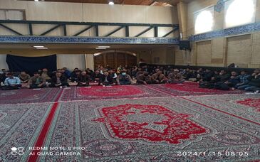برگزاری مراسم سالروز شهادت امام علی النقی الهادی (ع) در شرکت آلومینای ایران