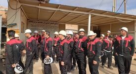 دوره آموزشی تربیت تکنسین آتشکاری در مجتمع سرب نخلک