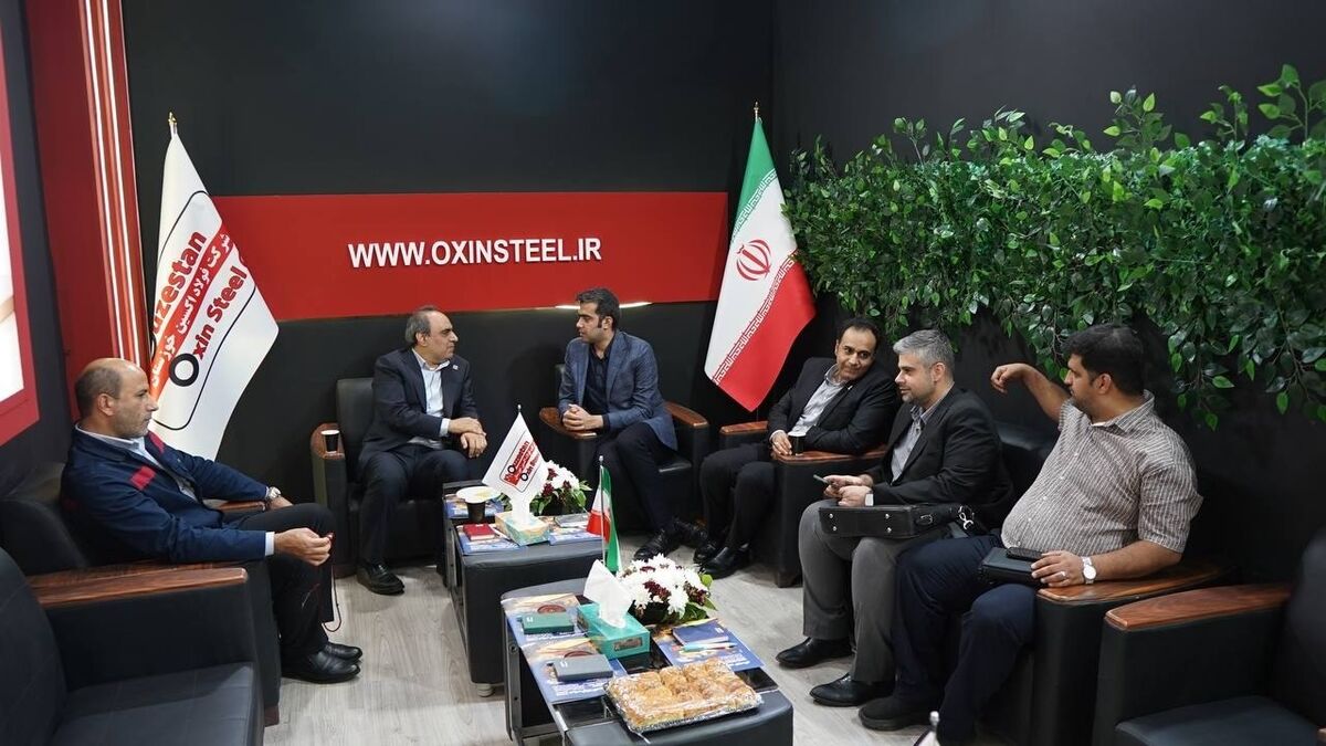 تصاویری از حضور شرکت فولاد اکسین خوزستان در نمایشگاه دستاوردهای دولت ۱۴۰۵ اهواز