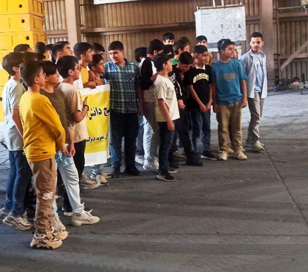 اردوی «راهیان پیشرفت» در شرکت آلومینای ایران،میزبان دانش‌آموزان مدارس مختلف شهر جاجرم بود