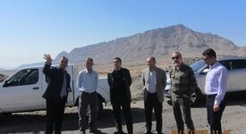 بازدید مدیرعامل و عضو هیأت مدیره شرکت آلومینای ایران از معادن بوکسیت یزد