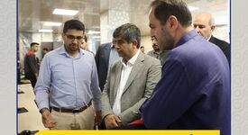 تقویت تعامل صنعت و فناوری؛ بازدید مدیران فولاد مبارکه از یک شرکت دانش‌بنیان
