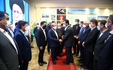 گزارش تصویری دیدار نوروزی وجیه اله جعفری با فعالان معدن و صنایع معدنی