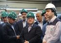 بازدید جبارعلی ذاکری، مدیرعامل راه آهن جمهوری اسلامی ایران از شرکت فولاد سنگان