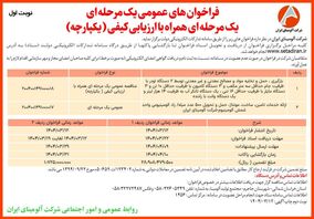 چاپ و انتشار  نوبت اول آگهی فراخوان های عمومی شرکت آلومینای ایران در روزنامه های